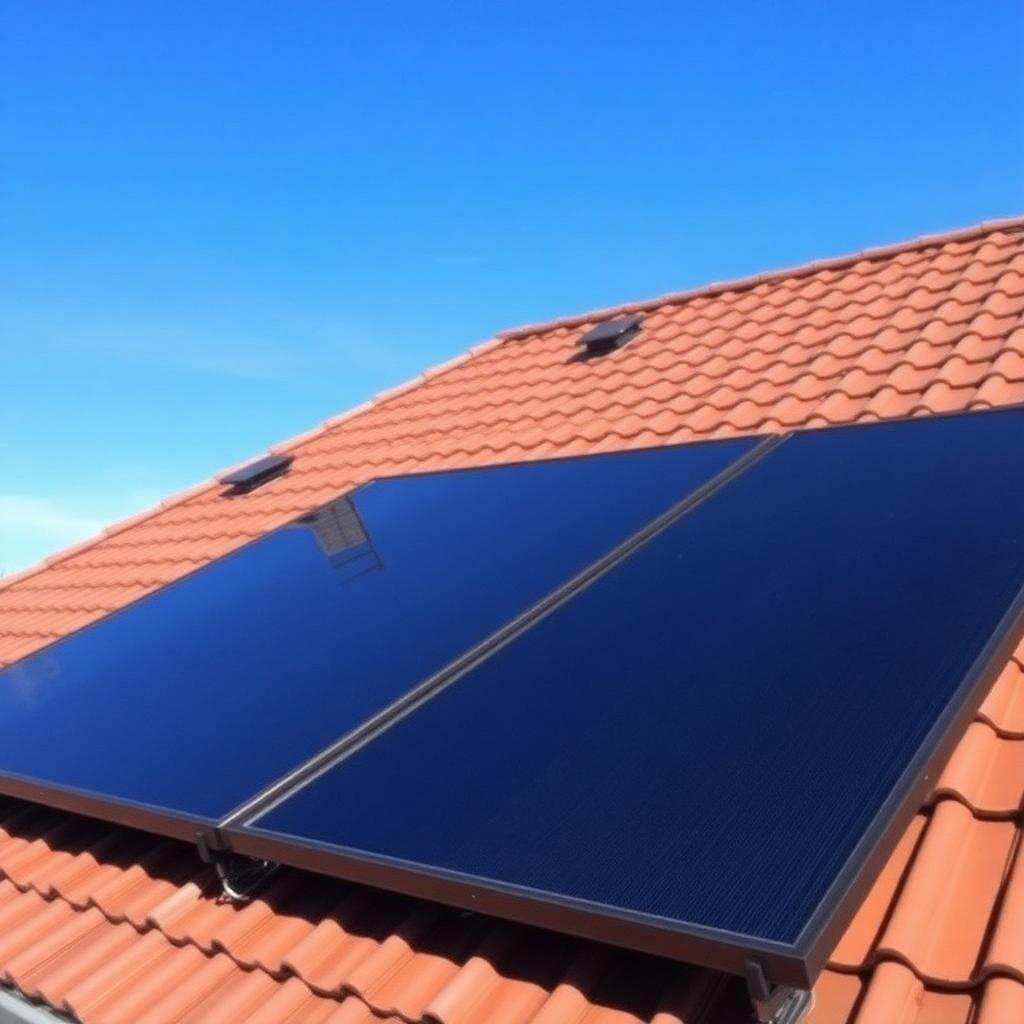 Solarthermie-Anlage